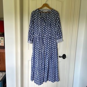 Pink City Prints dress size L